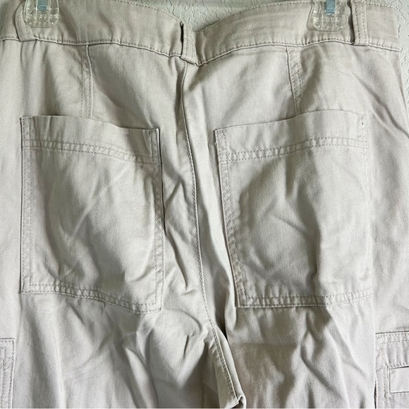 H&M Khaki Straight Leg Cargo Pants - Picture 6 of 9